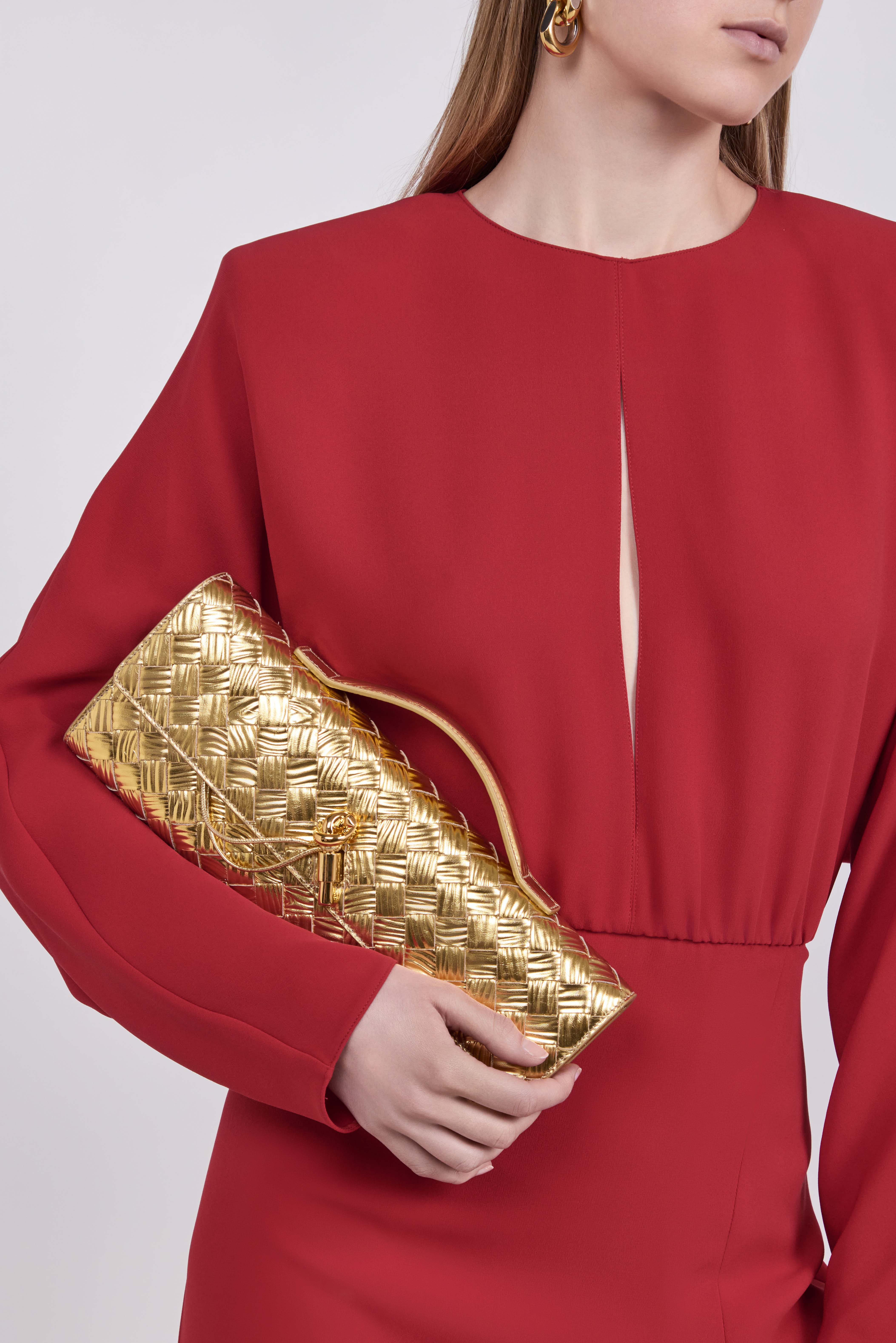 תמונת כל הלוק של תיק קלאץ' אנדיאמו